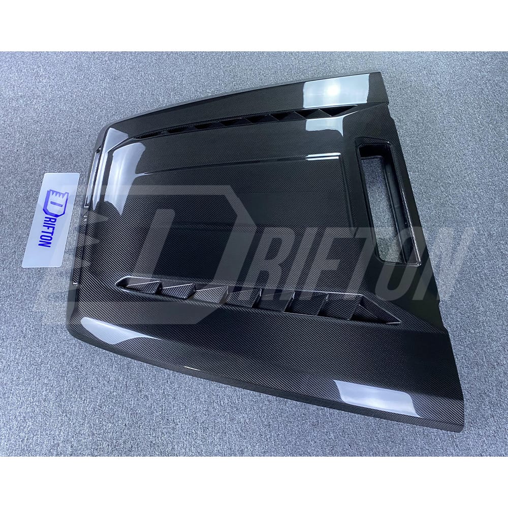 Paktechz Style Dry Carbon Fiber Engine Hood For Mercedes Benz G-Class W464 G350 G500 AMG G63 2019-2022
