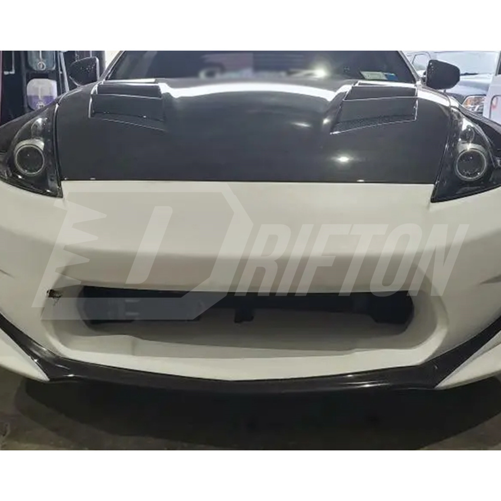 Amuse Style Glass Fiber Front Bumper For Nissan 370Z Z34 2008-2019