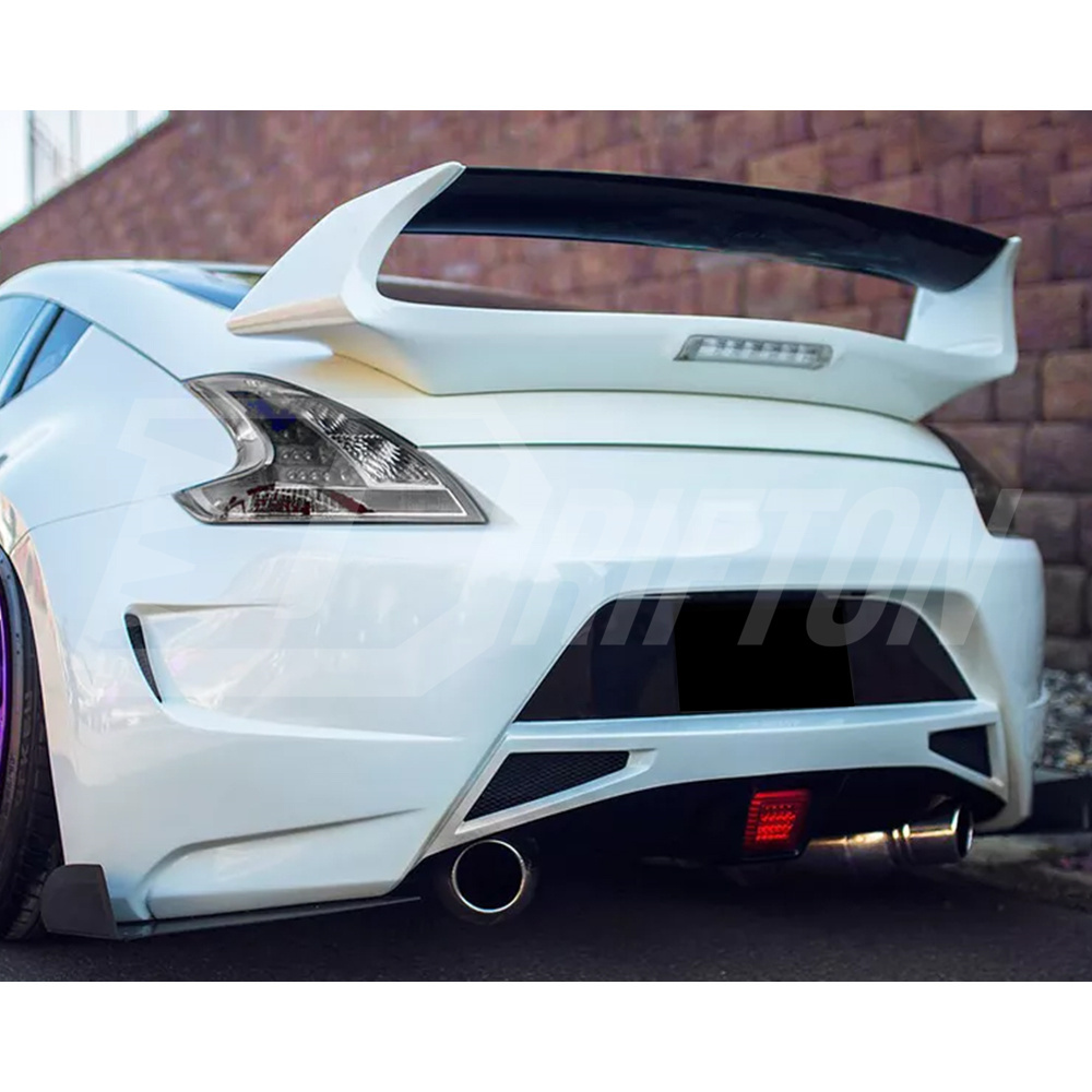 Amuse Style Glass Fiber Rear Bumper For Nissan 370Z Z34 2008-2019