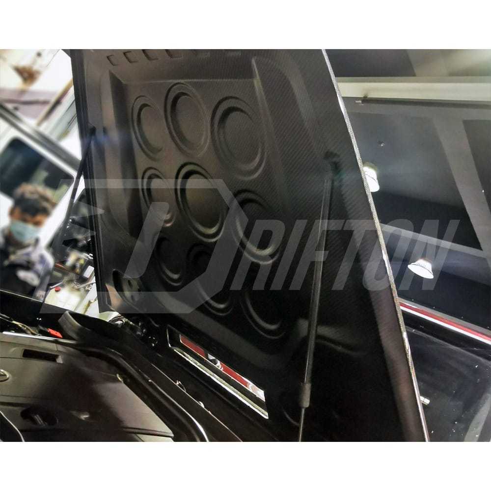 Paktechz Style Dry Carbon Fiber Engine Hood For Mercedes Benz G-Class W464 G350 G500 AMG G63 2018-2024