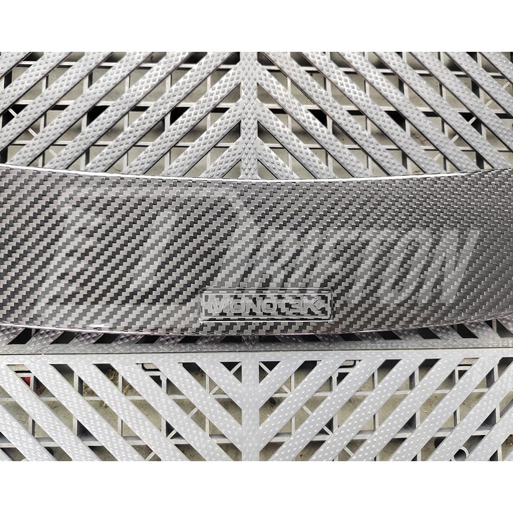 Monotek Style Dry Carbon Fiber Front Lip For Lotus Emira