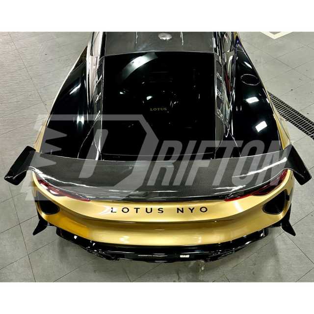 Amans V1 Style Dry Carbon Fiber Rear Wing GT Spoiler For Lotus Emira