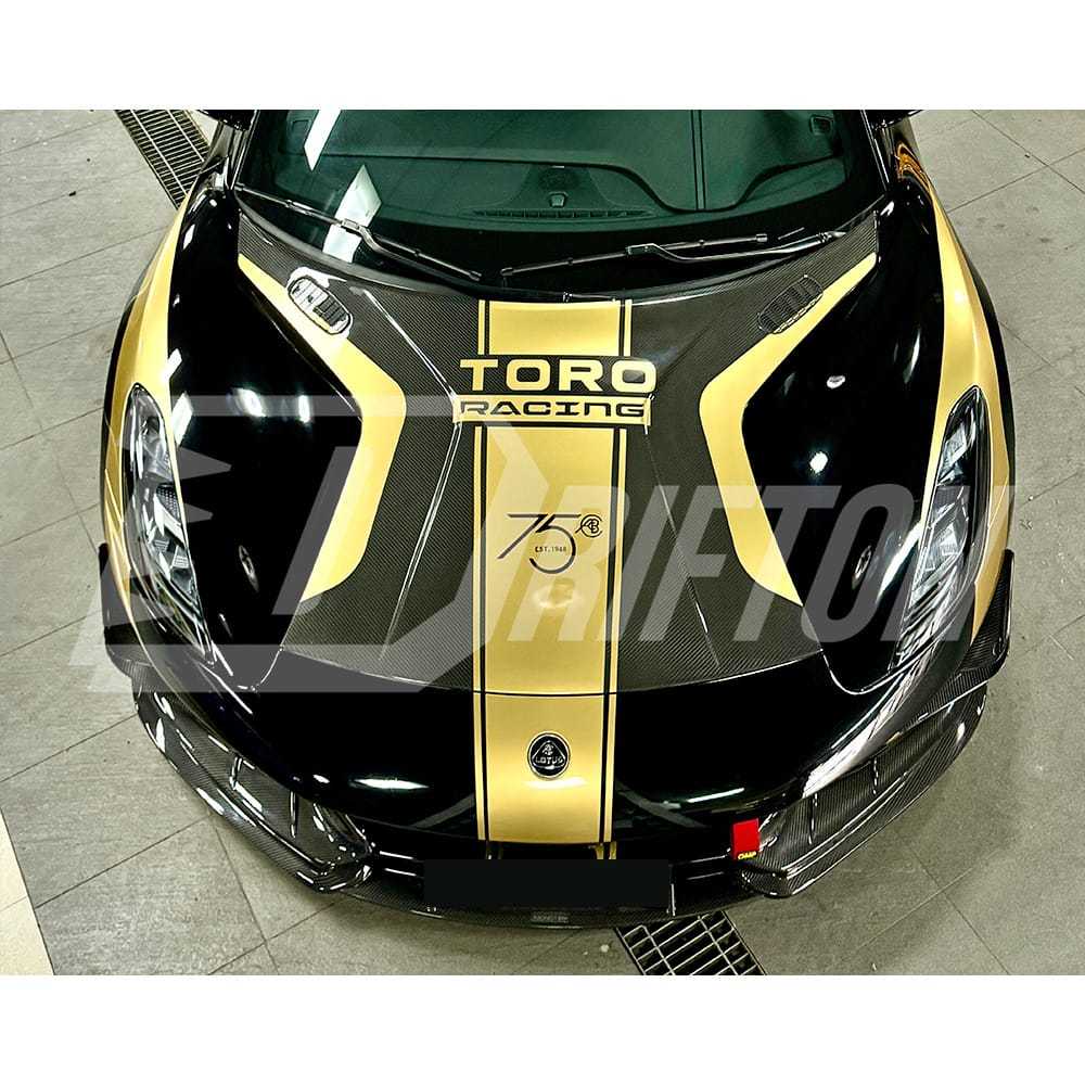 Amans Style Dry Carbon Fiber Front Lip For Lotus Emira