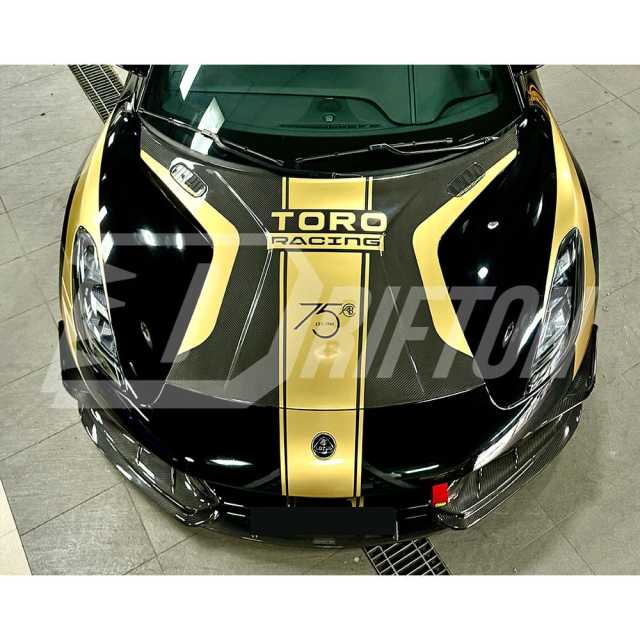 Amans Style Dry Carbon Fiber Front Air Intake Vent Trim For Lotus Emira