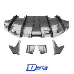 Amans Style Dry Carbon Fiber Rear Diffuser For Lotus Emira