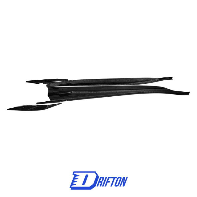 Amans Style Dry Carbon Fiber Side Skirt For Lotus Emira