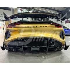 Amans Style Dry Carbon Fiber Rear Diffuser For Lotus Emira