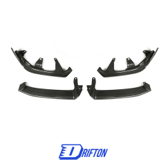 MP Style Dry Carbon Fiber Front Lip Splitter For BMW 5 Series G60 2024-On
