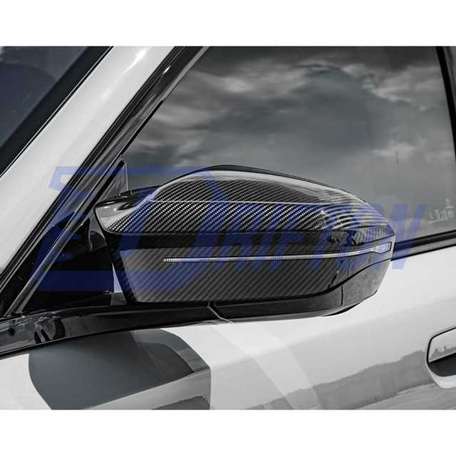 MP Style Dry Carbon Fiber Replacement Side Mirror Housing For BMW 5 Series G60 M5 G90 LHD RHD 2024-On