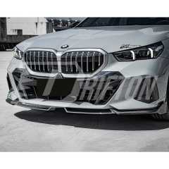 OEM Style Dry Carbon Fiber Front Bumper Side Air Vents For BMW 5 Series G60 2024-On