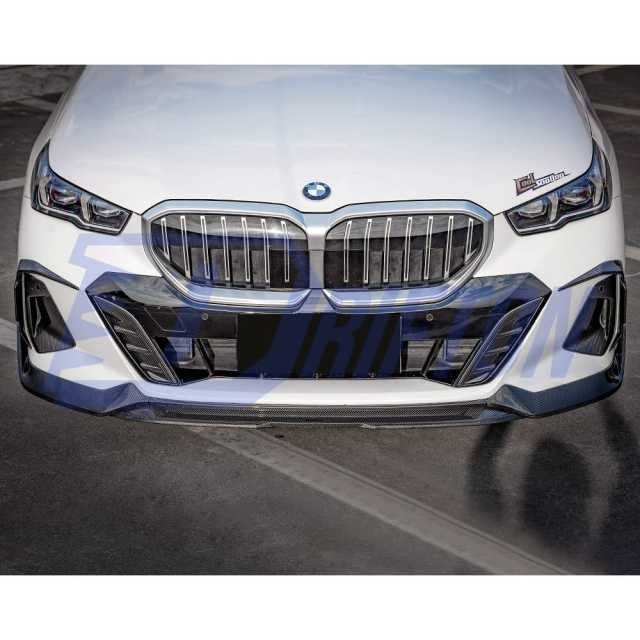 SQ Style Dry Carbon Fiber Front Lip For BMW 5 Series G60 2024-On