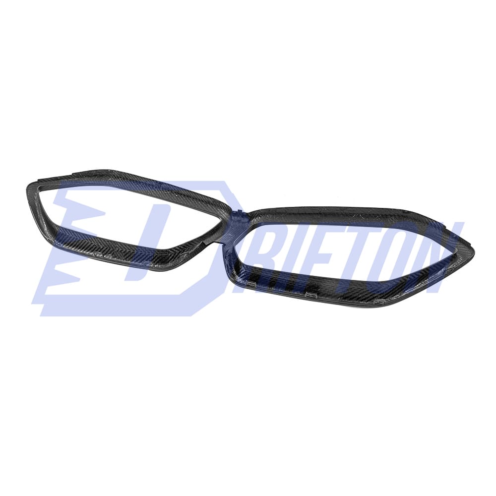 Dry Carbon Fiber Front Bumper Grille For BMW X5M F95 LCI 2024-On
