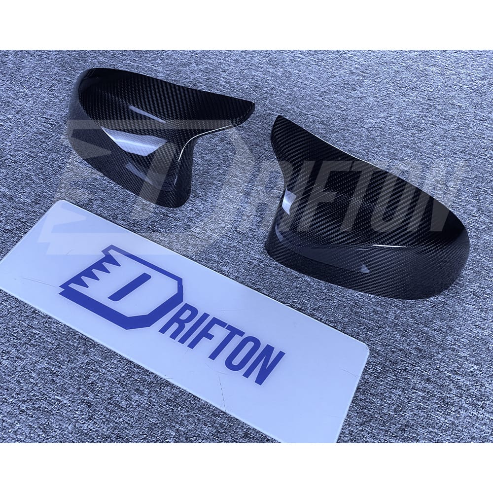 Dry Carbon Fiber Replacement Side Mirror Housing For BMW F95 X5M 2019-ON