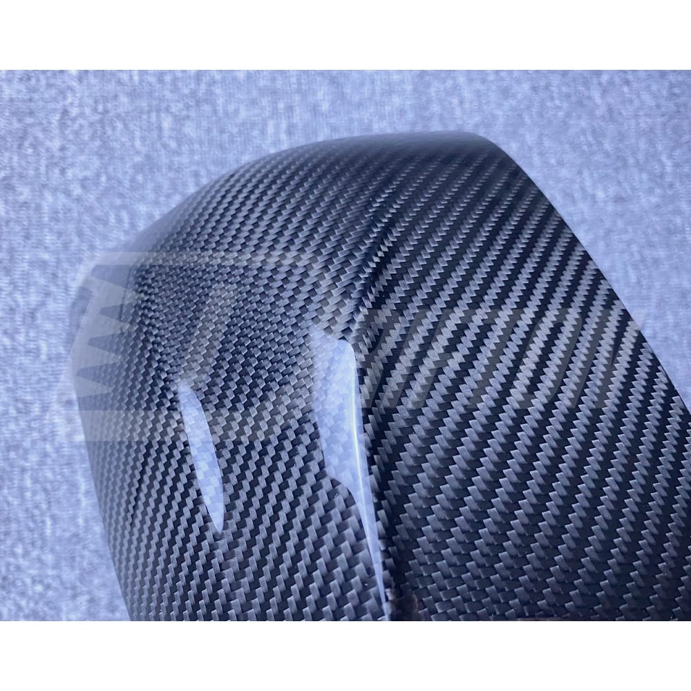 Dry Carbon Fiber Replacement Side Mirror Housing For BMW F95 X5M 2019-ON