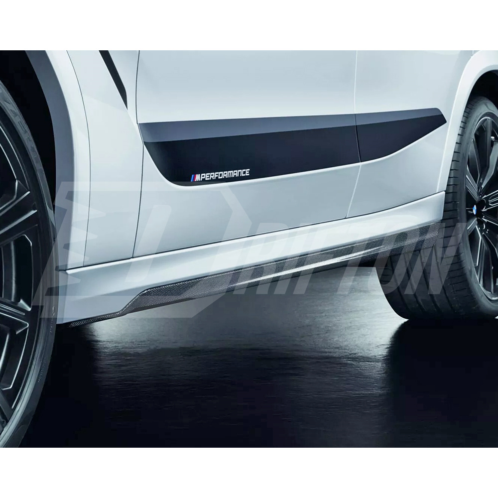 MP Style Dry Carbon Fiber Side Skirt For BMW F96 X6M 2019-2025