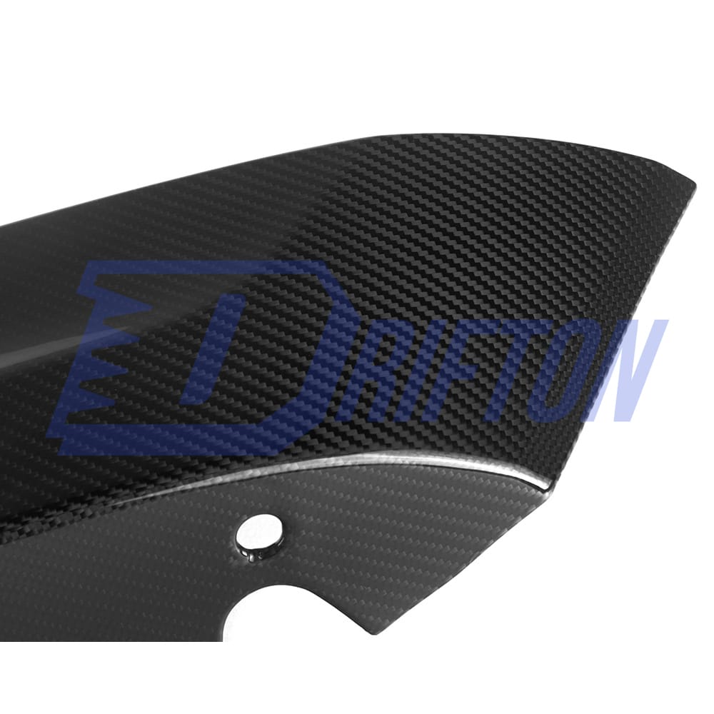 OEM Style Dry Carbon Fiber Rear Bumper Side Spats For BMW X6M F96 2019-On