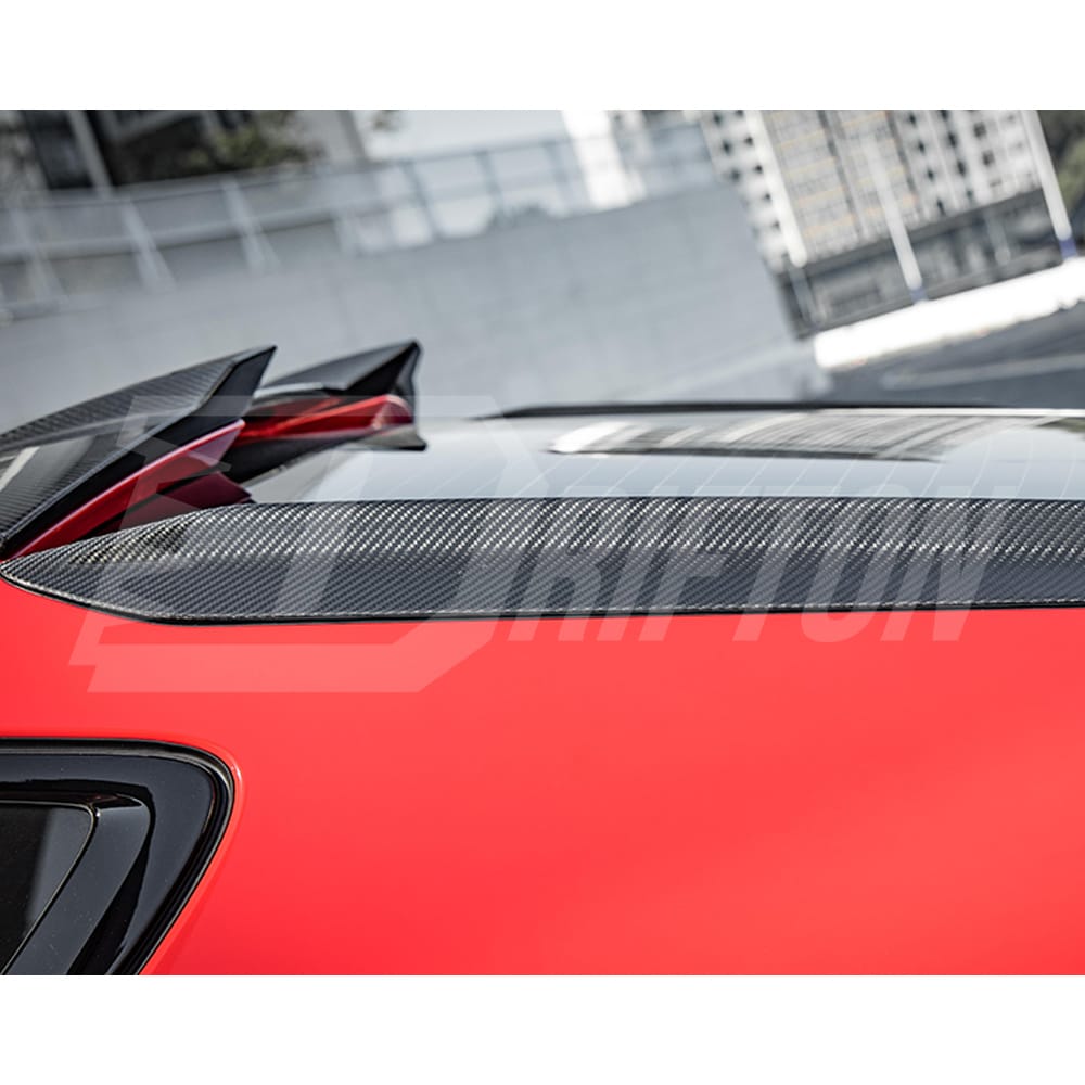 OEM Style Dry Carbon Fiber Rear Window Side Splitters For BMW X6M F96 2019-On