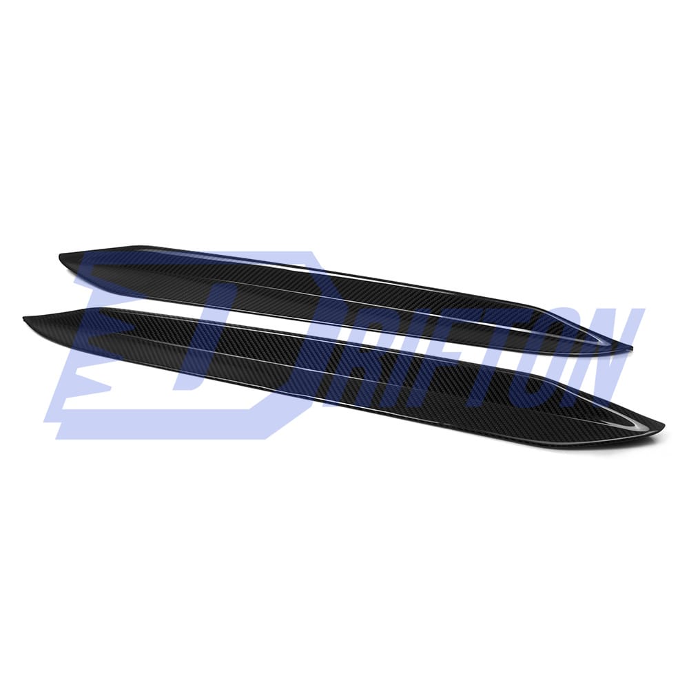 OEM Style Dry Carbon Fiber Rear Window Side Splitters For BMW X6M F96 2019-On