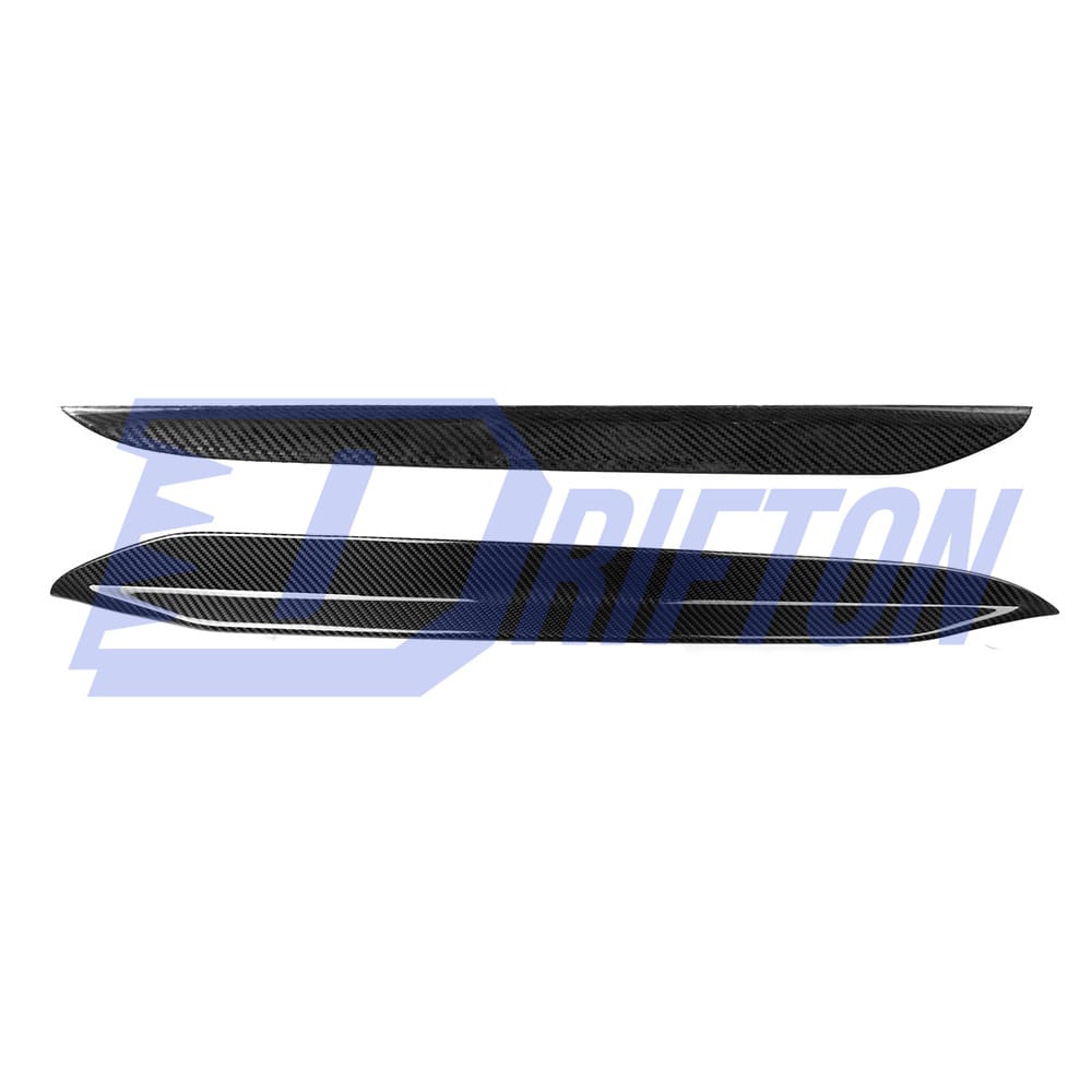 OEM Style Dry Carbon Fiber Rear Window Side Splitters For BMW X6M F96 2019-On