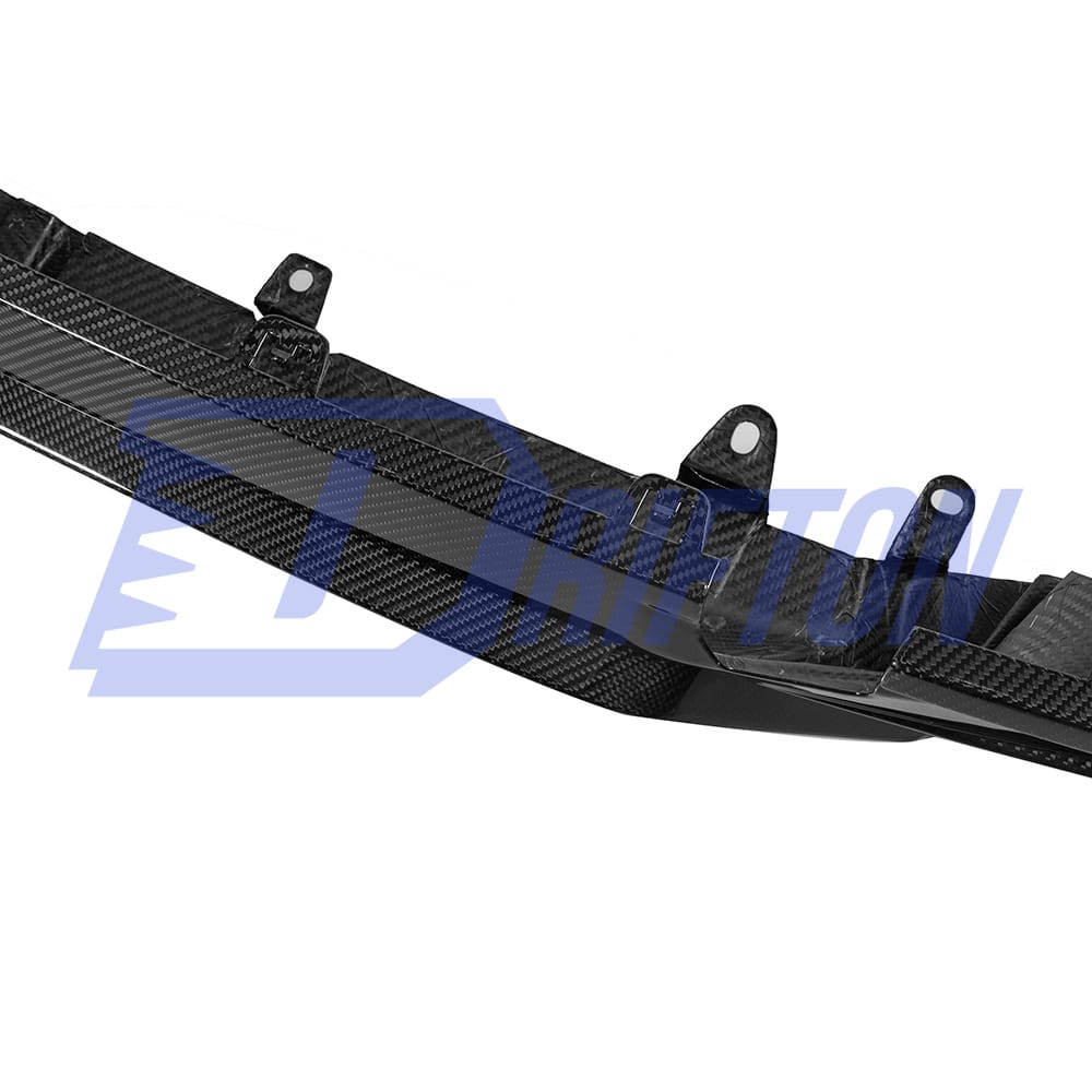 SQ Brake Lamp Style Dry Carbon Fiber Rear Diffuser For BMW X5M F95 2019-On
