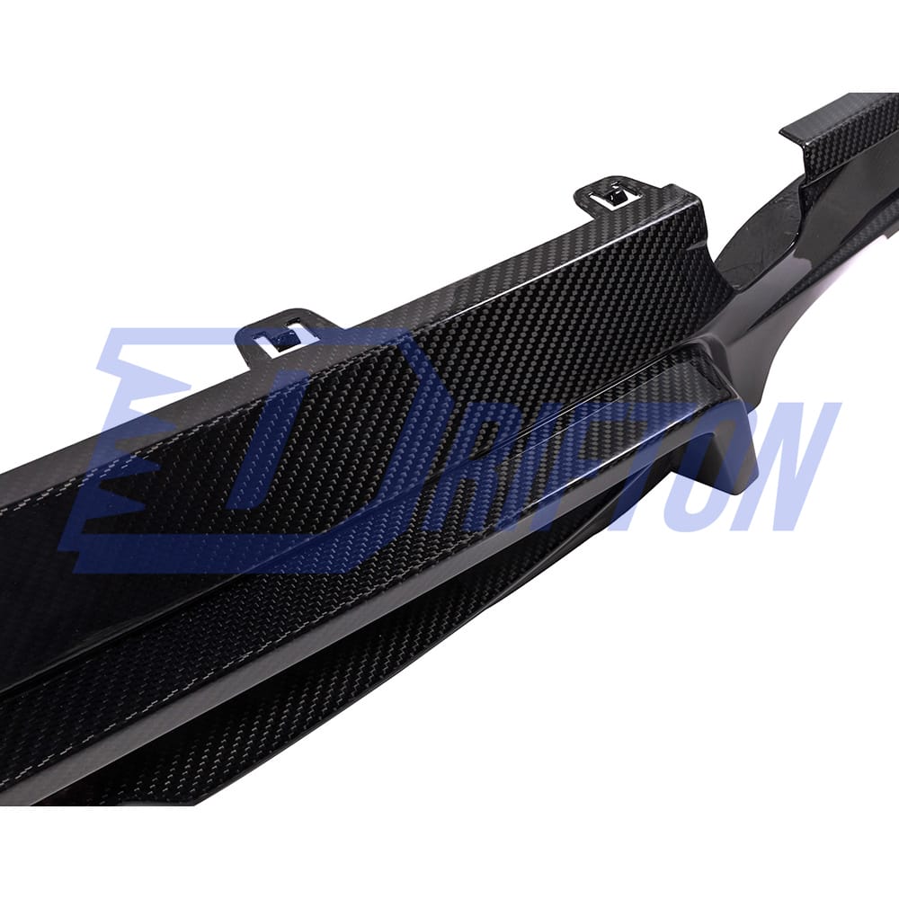 SQ Brake Lamp Style Dry Carbon Fiber Rear Diffuser For BMW X5M F95 2019-On