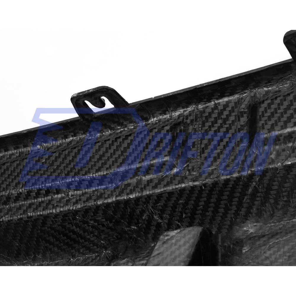 SQ Brake Light Style Dry Carbon Fiber Rear Diffuser For BMW X6M F96 2019-On