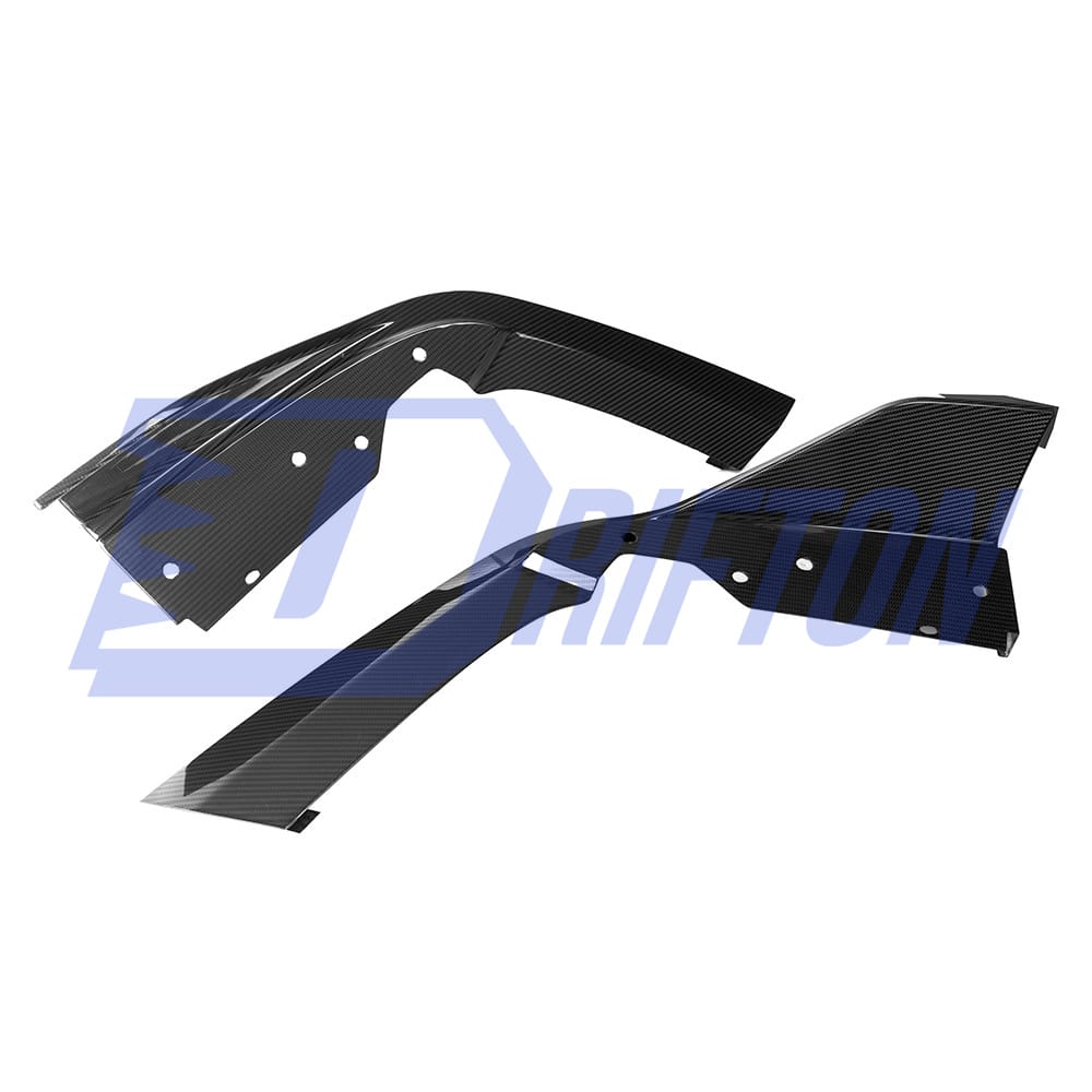 SQ Brake Light Style Dry Carbon Fiber Rear Diffuser For BMW X6M F96 2019-On