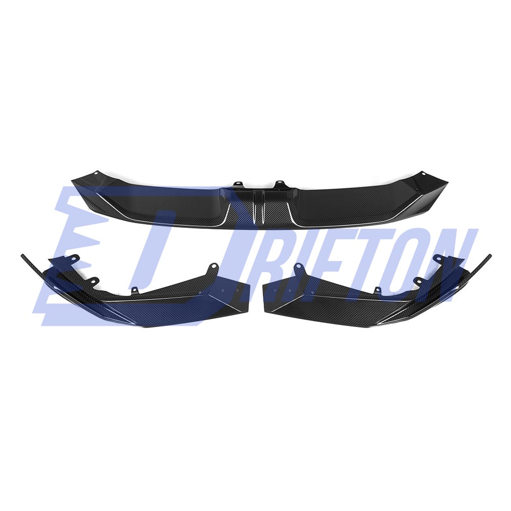 SQ Style Dry Carbon Fiber Front Bumper Lip For BMW X6M F96 LCI 2024-On