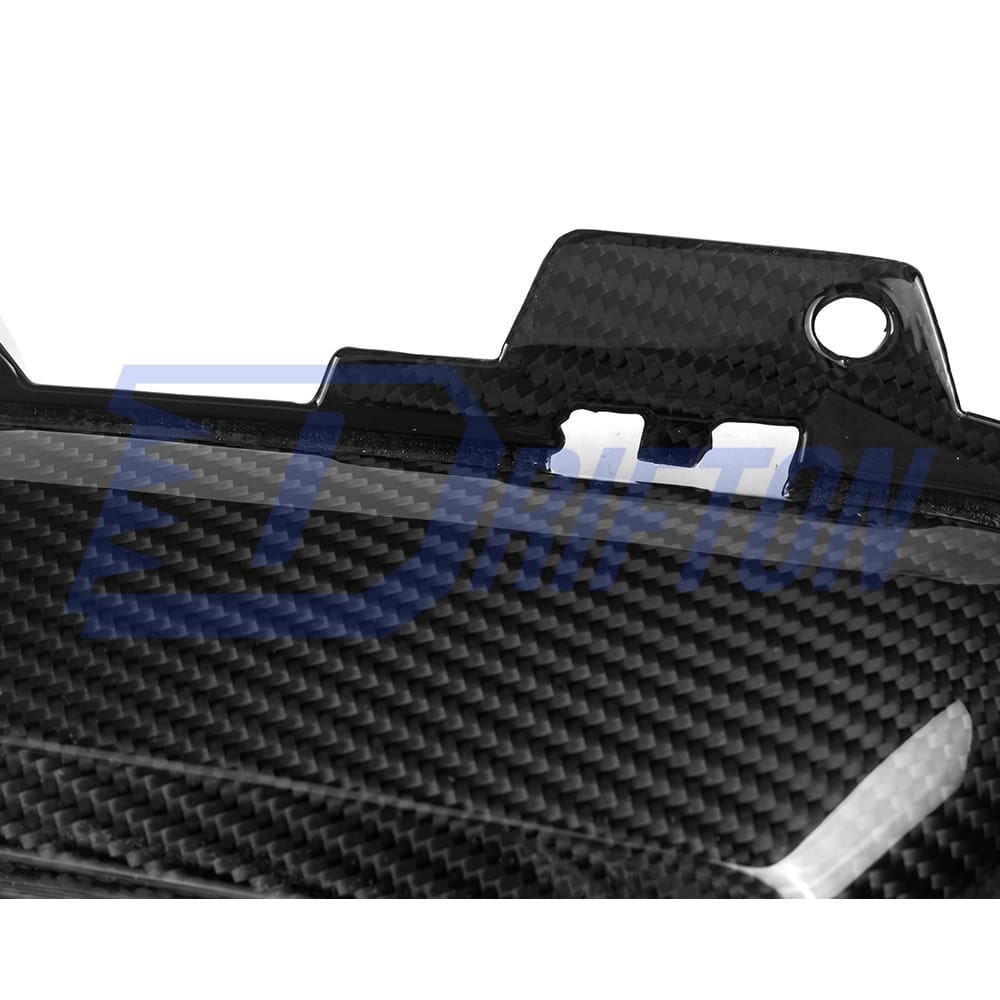 SQ Style Dry Carbon Fiber Front Bumper Side Vents For BMW X6M F96 LCI 2024-On