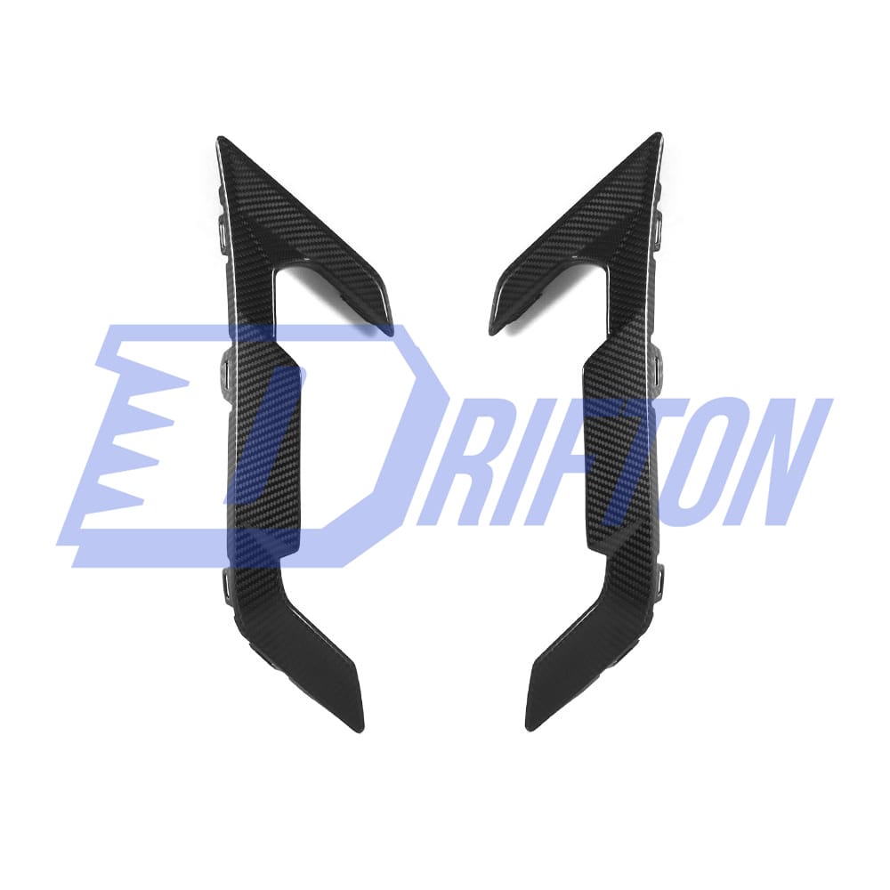 SQ Style Dry Carbon Fiber Front Fender Trim For BMW X6M F96 LCI 2024-On