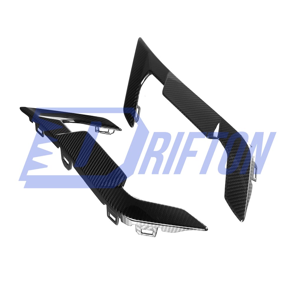 SQ Style Dry Carbon Fiber Front Fender Trim For BMW X6M F96 LCI 2024-On