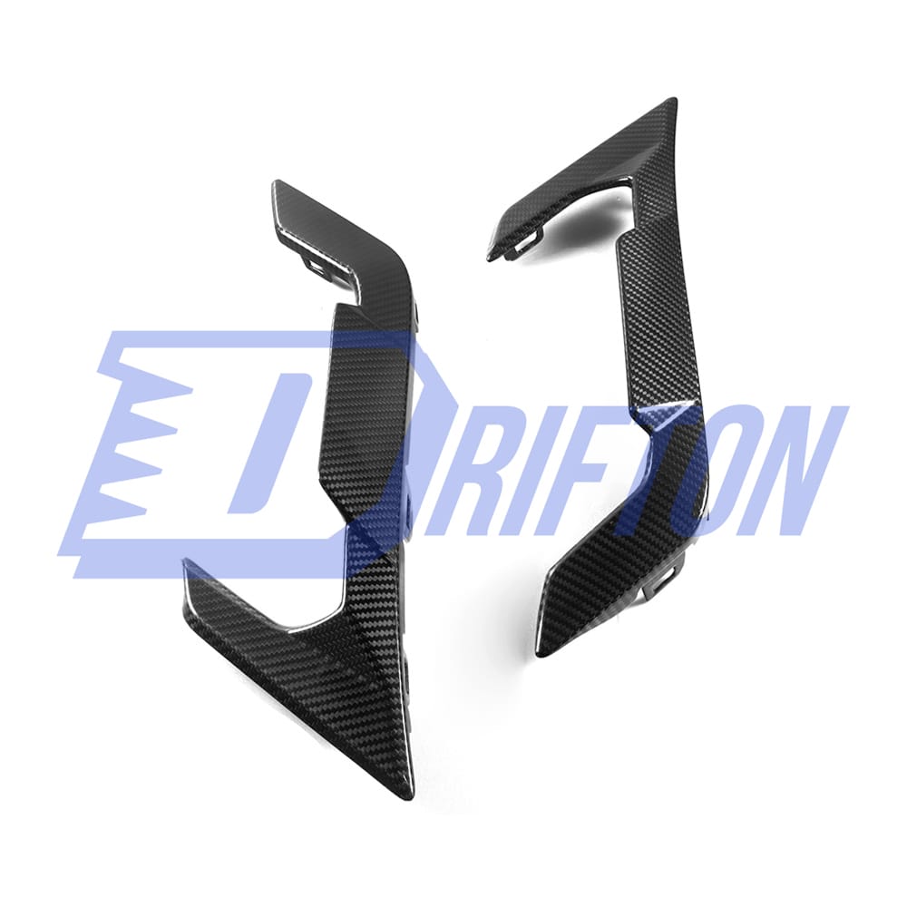SQ Style Dry Carbon Fiber Front Fender Trim For BMW X6M F96 LCI 2024-On