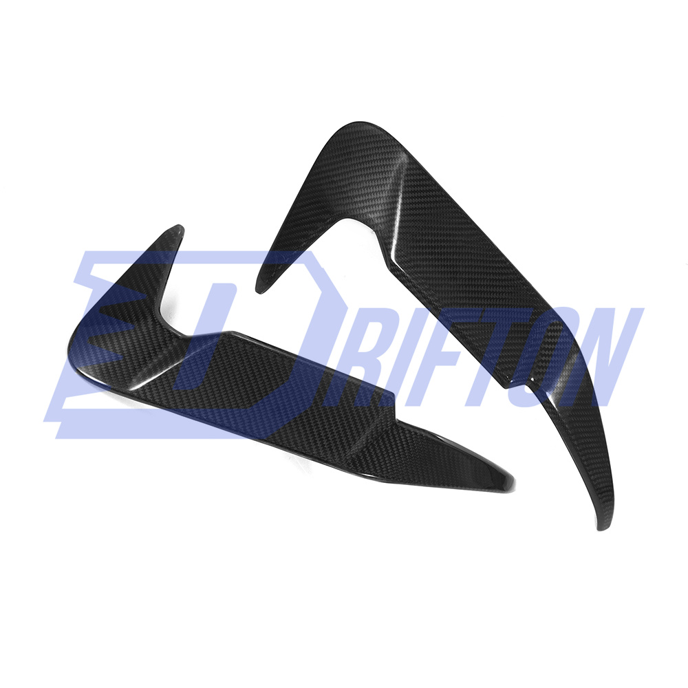 SQ Style Dry Carbon Fiber Rear Bumper Canards For BMW X5M F95 2019-On