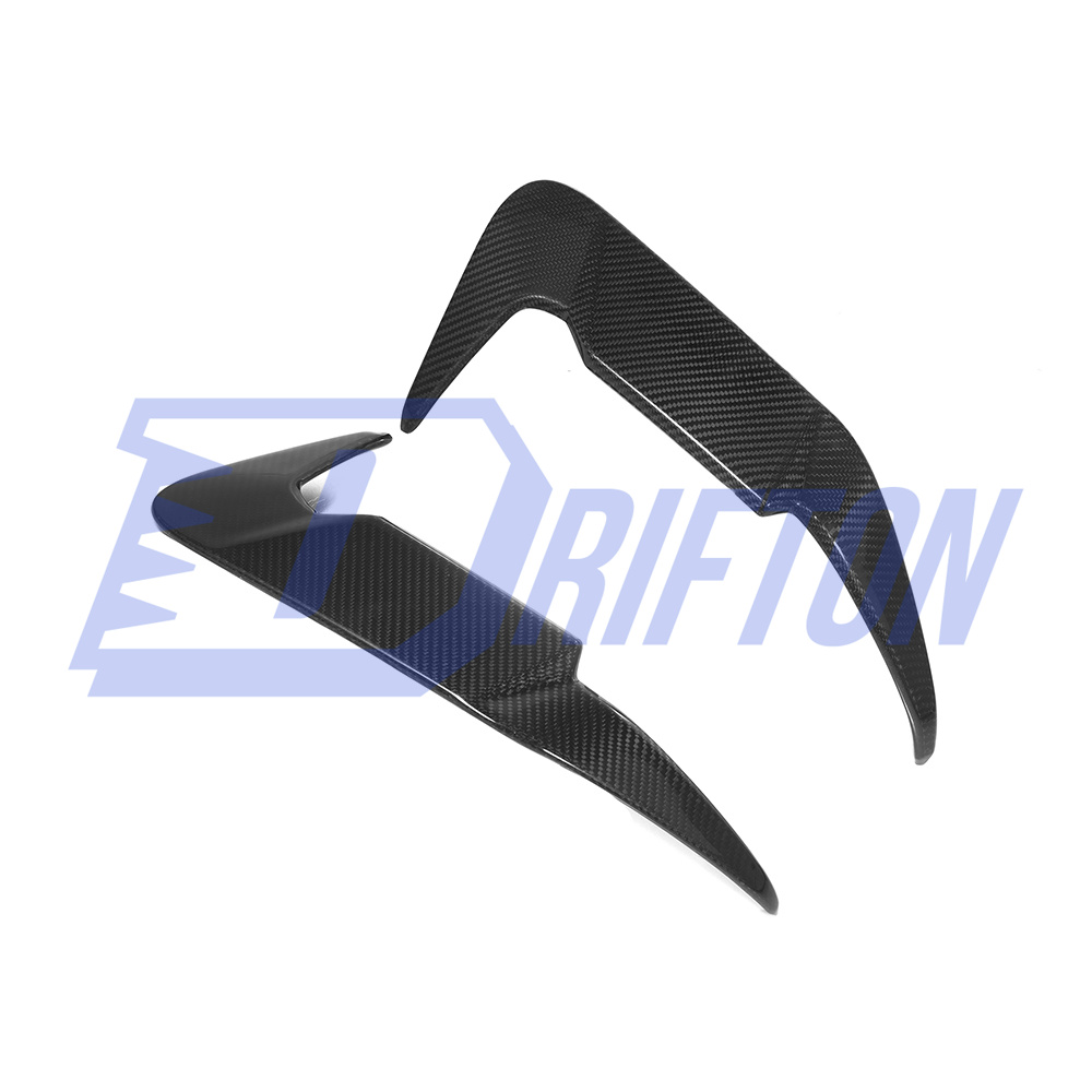 SQ Style Dry Carbon Fiber Rear Bumper Canards For BMW X5M F95 2019-On