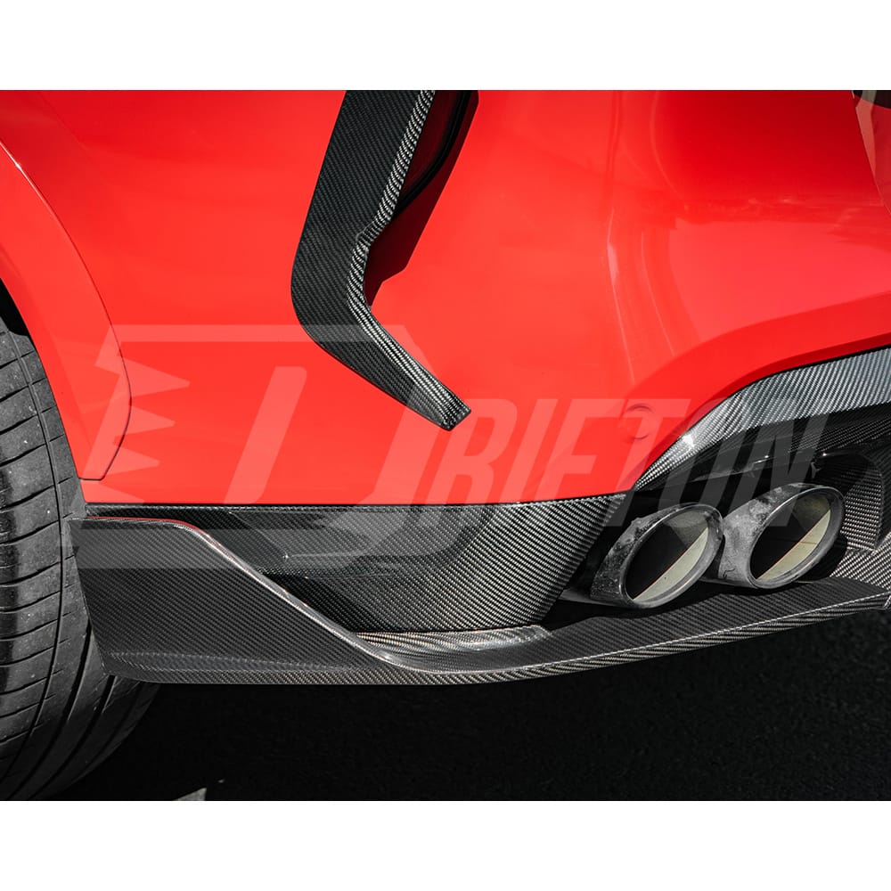 SQ Style Dry Carbon Fiber Rear Diffuser For BMW X6M F96 2019-On