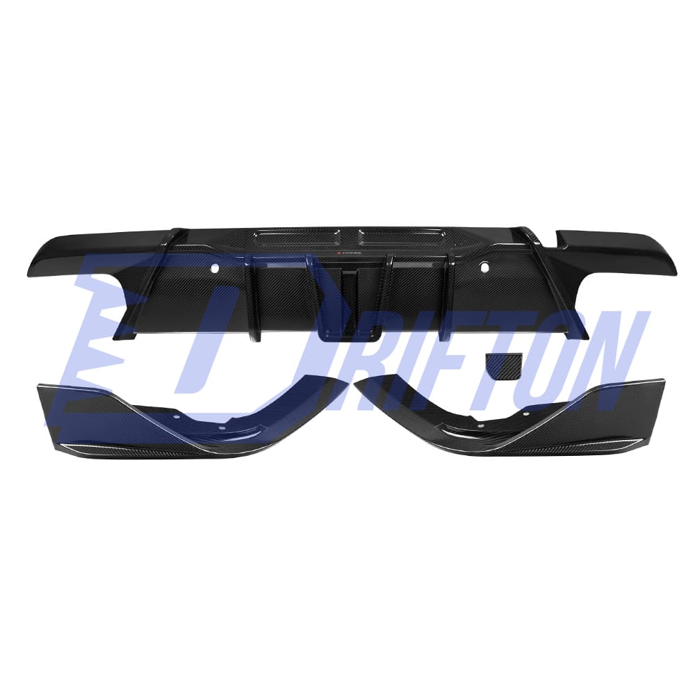SQ Style Dry Carbon Fiber Rear Diffuser For BMW X6M F96 2019-On
