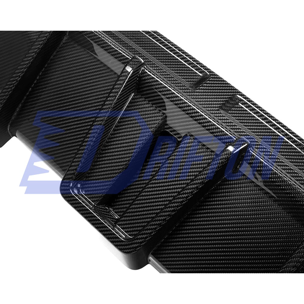 SQ Style Dry Carbon Fiber Rear Diffuser For BMW X6M F96 2019-On