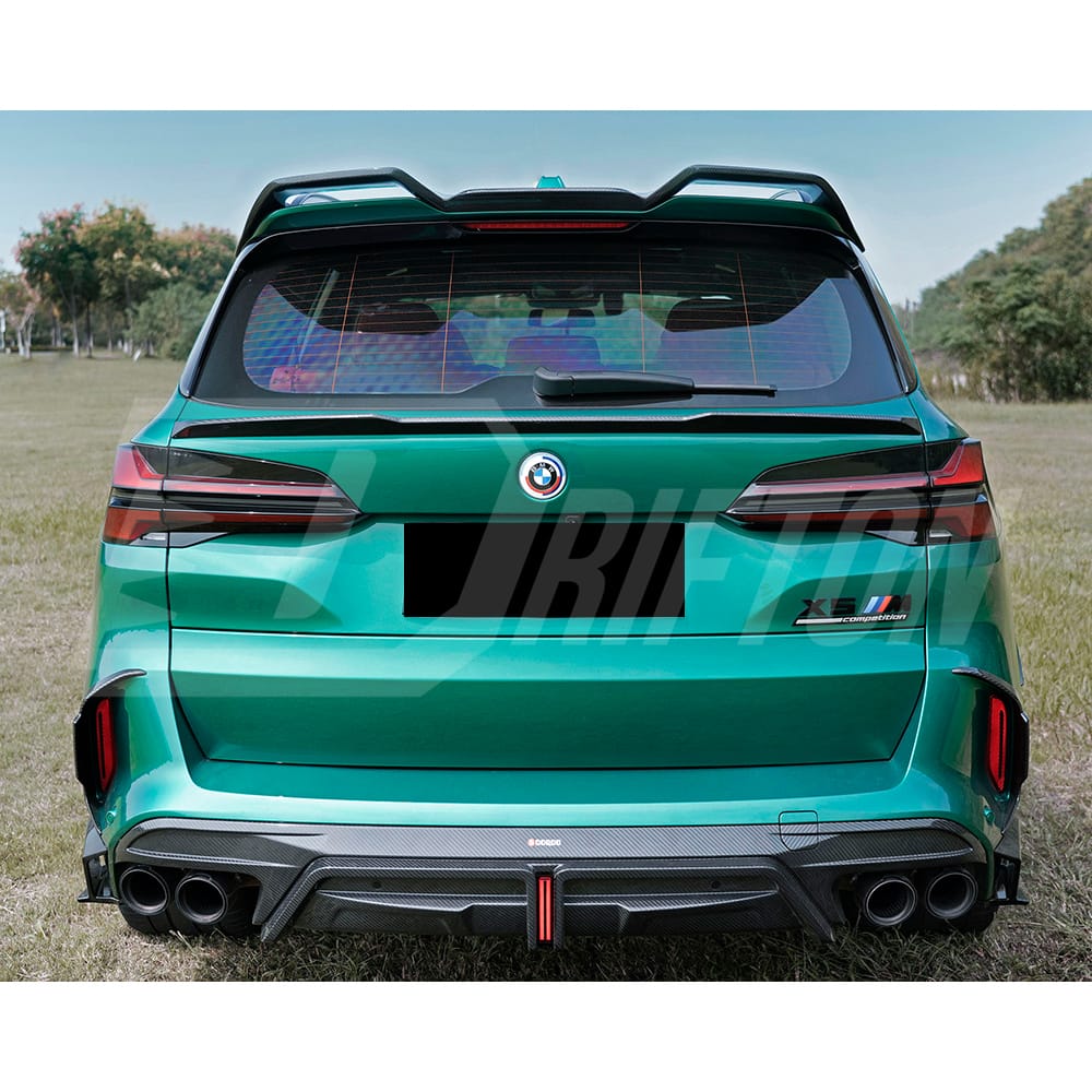 SQ Style Dry Carbon Fiber Rear Trunk Spoiler For BMW X5M F95 2019-On