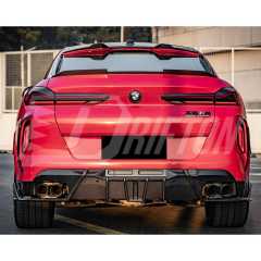MP Style Dry Carbon Fiber Rear Spoiler Wing For BMW F96 X6M 2019-2025