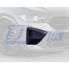 OEM Style Dry Carbon Fiber Front Bumper Side Vents For BMW X6M F96 LCI 2024-On