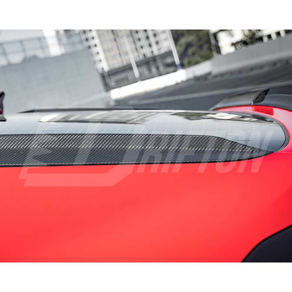 OEM Style Dry Carbon Fiber Rear Window Side Splitters For BMW X6M F96 2019-On