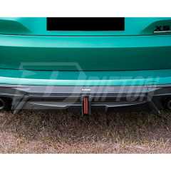 SQ Brake Lamp Style Dry Carbon Fiber Rear Diffuser For BMW X5M F95 2019-On