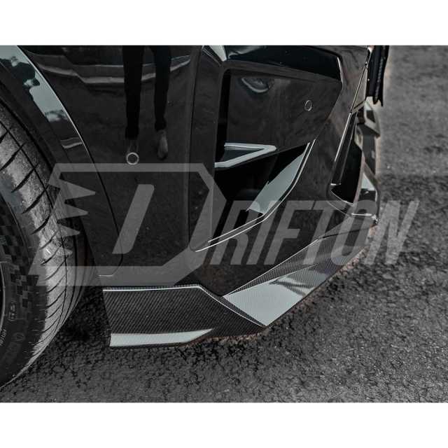 SQ Style Dry Carbon Fiber Front Bumper Lip For BMW X5M F95 LCI 2024-On