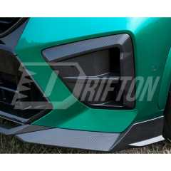 SQ Style Dry Carbon Fiber Front Bumper Side Vents For BMW X5M F95 LCI 2024-On
