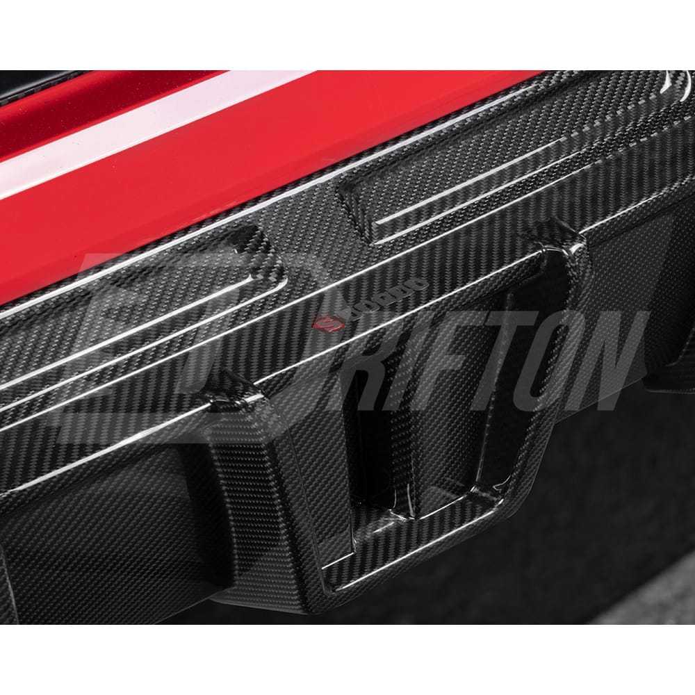 SQ Style Dry Carbon Fiber Rear Diffuser For BMW X6M F96 2019-On