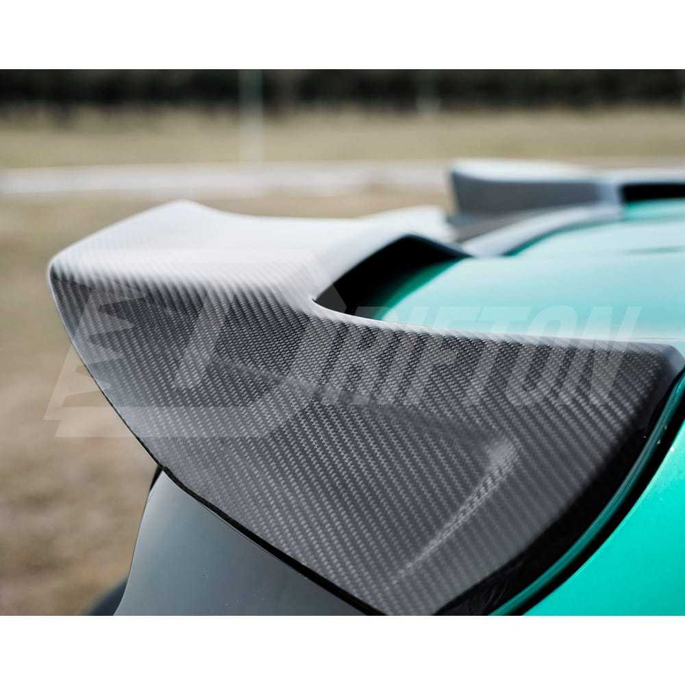 SQ Style Dry Carbon Fiber Rear Top Spoiler For BMW X5M F95 2019-On