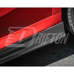 SQ Style Dry Carbon Fiber Side Skirt For BMW X6M F96 2019-On