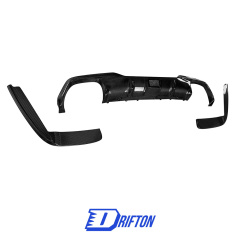 LED Brake Light Carbon Fiber Rear Diffuser For BMW M8 F91 2020-2024