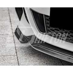SQ Style Dry Carbon Front Bumper Lip For BMW 8 Series G14 G15 G16 2018-2025