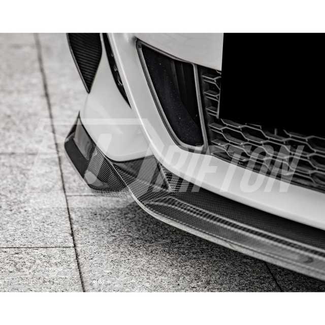 SQ Style Dry Carbon Front Bumper Lip For BMW 8 Series G14 G15 G16 2018-2025